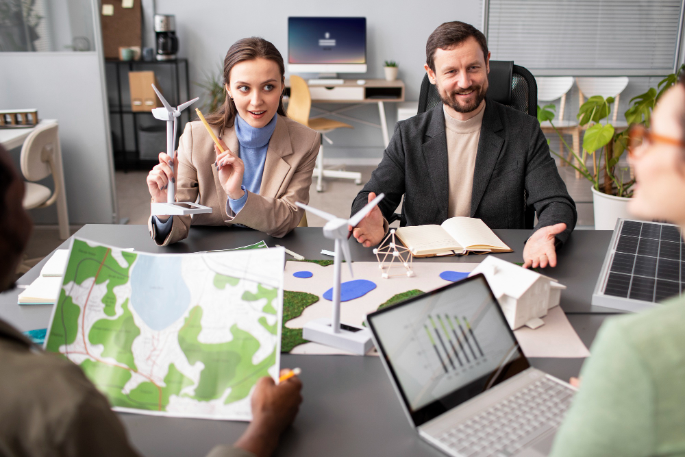 Finanzexperte plant ESG-konforme IT-Investitionen im Rahmen von Sustainable IT Financing bei ReUsed-IT