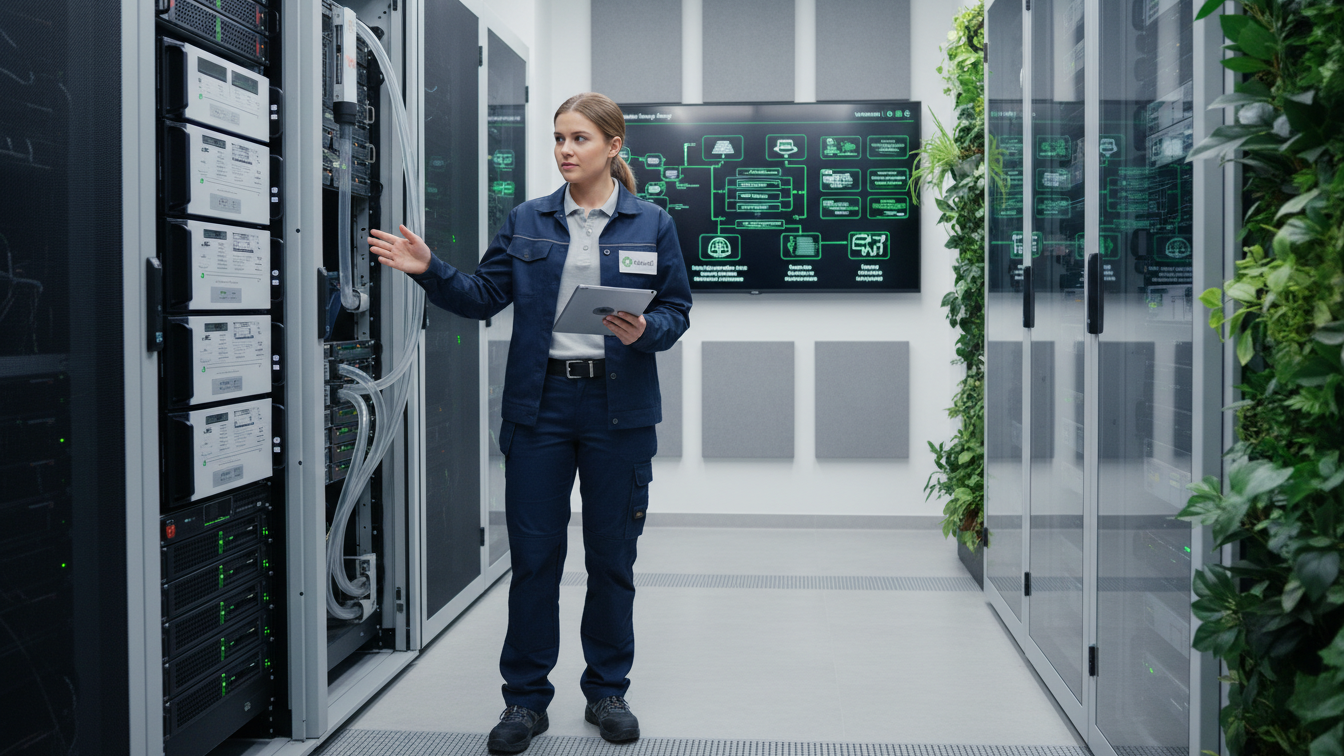 Carbon-Neutral IT Architecture mit energieeffizienter Infrastruktur bei ReUsed-IT