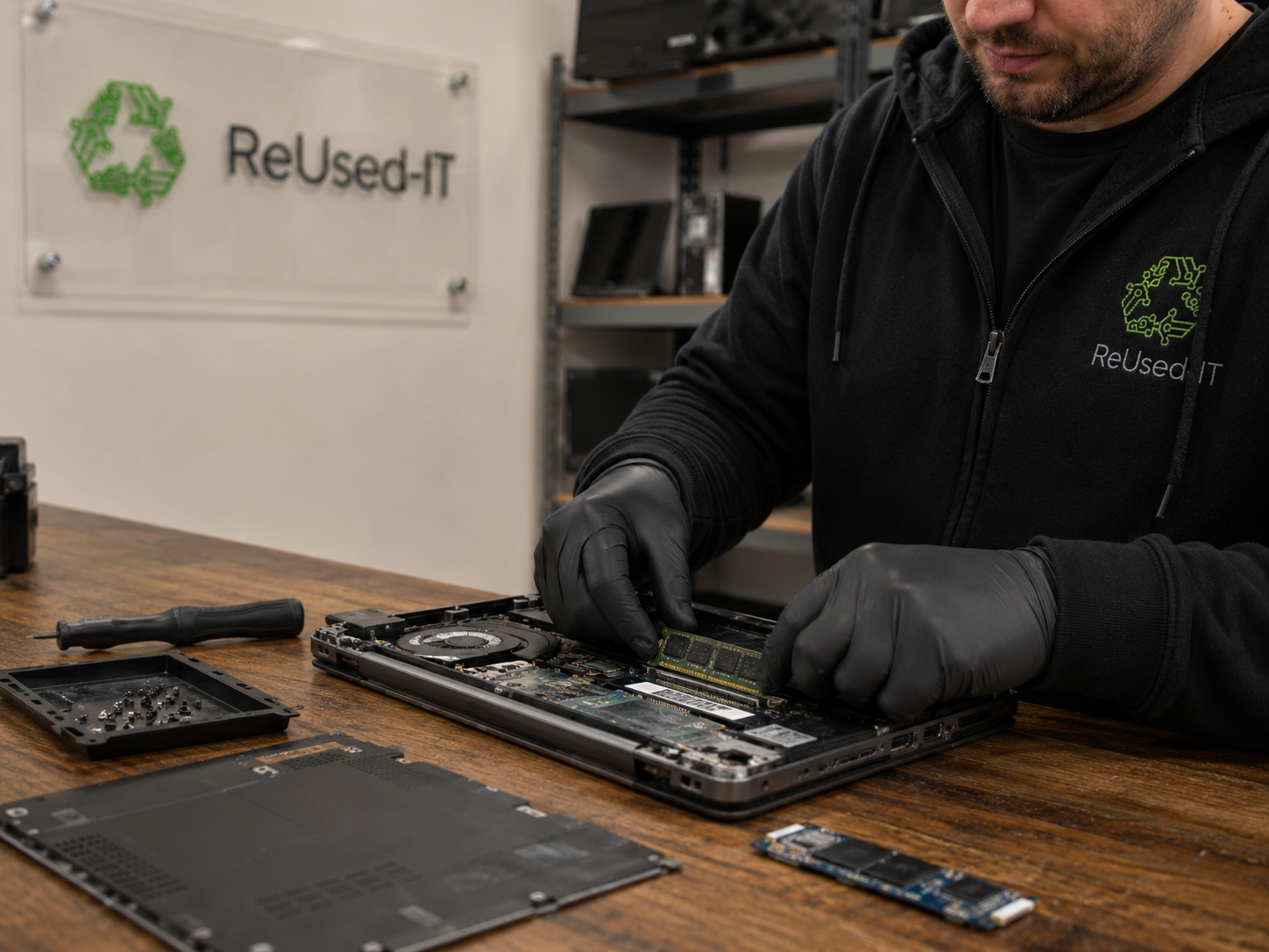Carbon-Neutral IT Architecture mit energieeffizienter Infrastruktur bei ReUsed-IT