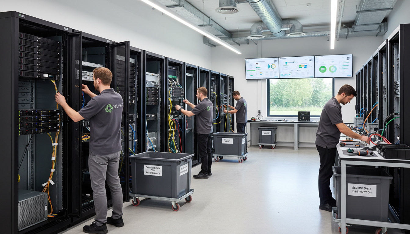 Responsible Decommissioning in Data Centers: Nachhaltige Stilllegung von Rechenzentren