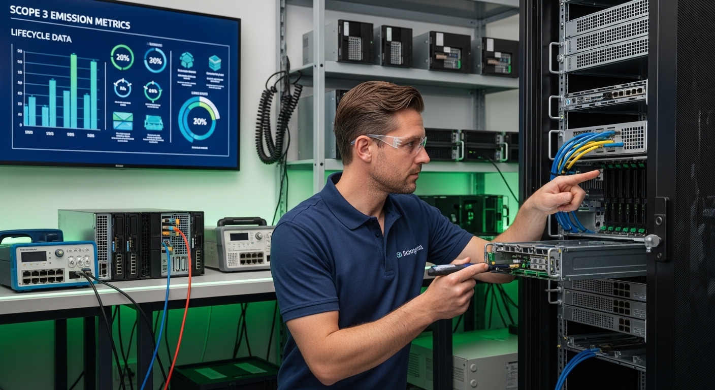 Analyse von IT Scope 3 Emissions in der Lieferkette durch datenbasiertes Nachhaltigkeitsmanagement bei ReUsed-IT