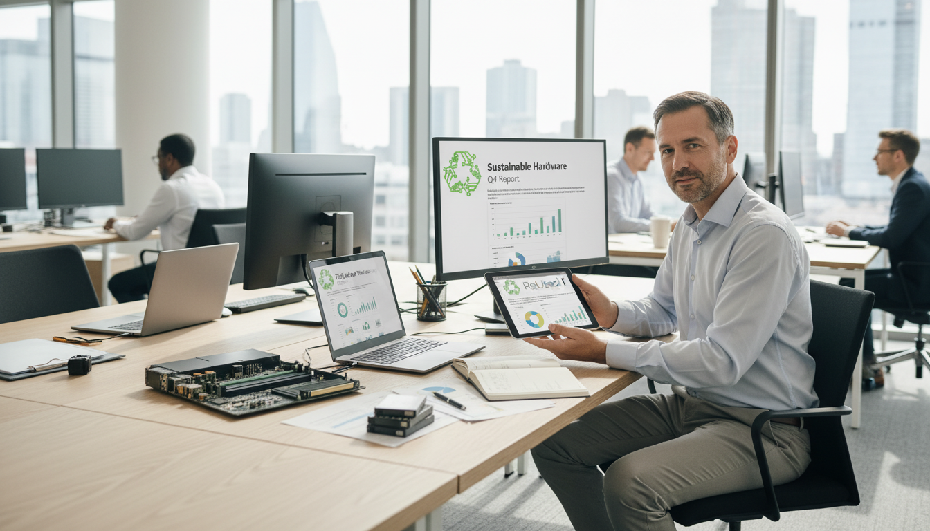 ESG-Driven IT im IT-Einkauf: Datenanalyse zur ESG-optimierten Beschaffung nachhaltiger Hardware bei ReUsed-IT