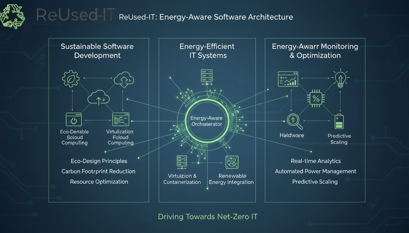 Energy-Aware Software Architecture mit nachhaltiger Software-Entwicklung und energieeffizienten IT-Systemen im Unternehmen