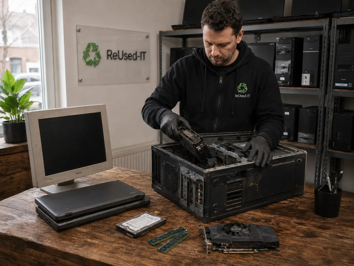Büroauflösung IT Hamburg: Alte Firmenhardware sicher verkaufen und verwerten